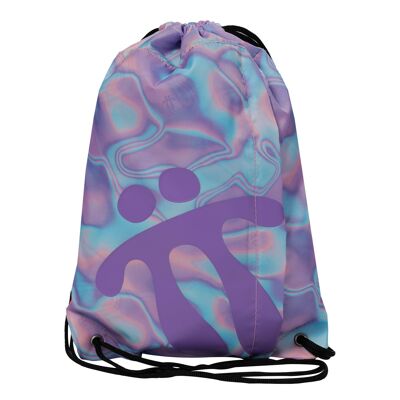 Mochila deportiva cuerdas - Curvi Morado_1