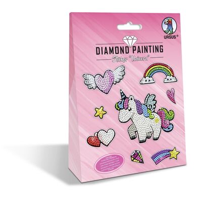Sticker Peinture Diamant "Licorne"