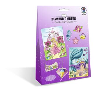 Kit créatif de peinture au diamant "Princesse" 6