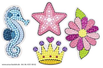 Kit créatif de peinture au diamant "Princesse" 10