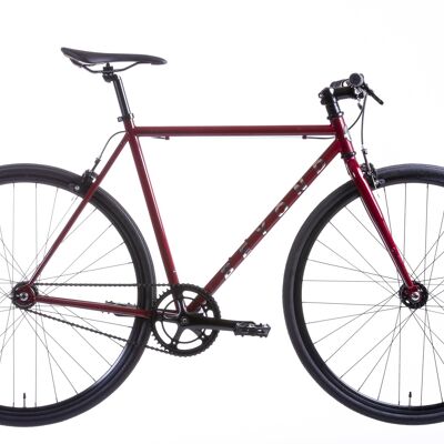 Beyond Cycles Viking - Red - S - 51cm - Riser Bar - Front Basket