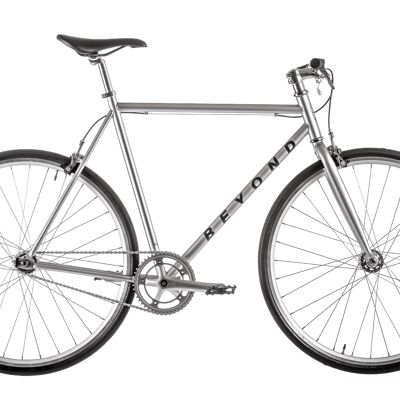 Beyond Cycles Viking - Silver - M - 55cm - Riser Bar - None