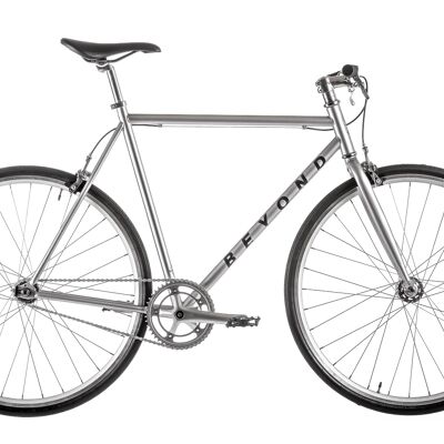 Beyond Cycles Viking - Silver - XL - 62cm - Riser Bar - Front Basket