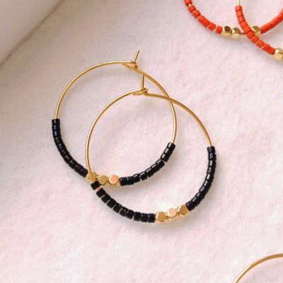 Black Yuki Hoops