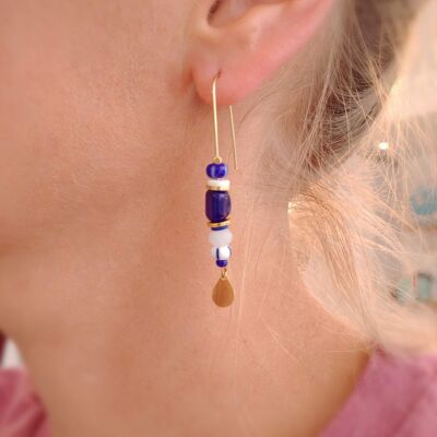 AWA blue earrings