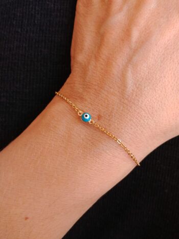 Bracelet Lucky eye turquoise 2