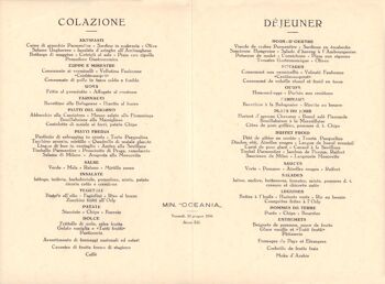 MN Océanie, 1934 - A1 (594x840mm) Tirage d'archives (Sans cadre) 2