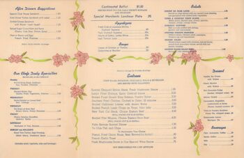 Palm Springs Town & Country Restaurant, Californie, années 1950 - impression d'archives A2 (420 x 594 mm) (sans cadre) 2