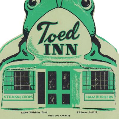 Toed Inn, Los Angeles, California, 1953 - A3 (297x420mm) Archival Print (Unframed)