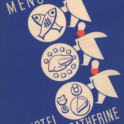 Hotel St Catherine, Catalina, California, 1939 - A2 (420x594 mm) Stampa d'archivio (senza cornice)
