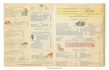 Détail de sirène et coquille d'huître des années 1940 - impression d'archives A4 (210 x 297 mm) (sans cadre) 2