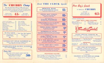 L'horloge, la maison de Chubby, le Champ, Californie 1953 - A1 (594x840mm) impression d'archives (sans cadre) 2