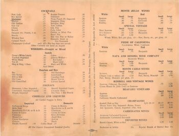 Rex Restaurant, San Francisco, 1942 - A4 (210x297mm) impression d'archives (sans cadre) 2