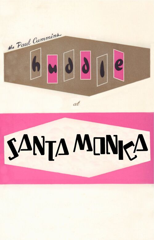The Paul Cummins Huddle, Santa Monica, 1960s - A2 (420x594mm) Archival Print (Unframed)