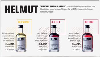 Mini coffret dégustation HELMUT vermouth 3