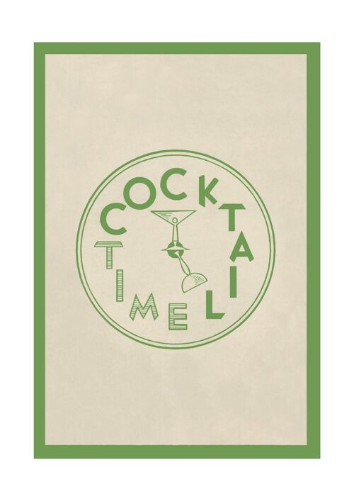 Cocktail Time, USA, 1950s - A4 (210x297mm) Archival Print (Unframed)
