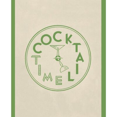 Cocktail Time, USA, 1950er Jahre - A4 (210 x 297 mm) Archivdruck (ungerahmt)