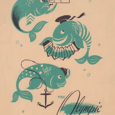 L'Olympique, Seattle, 1951 - A3+ (329 x 483 mm, 13 x 19 pouces) impression d'archives (sans cadre)