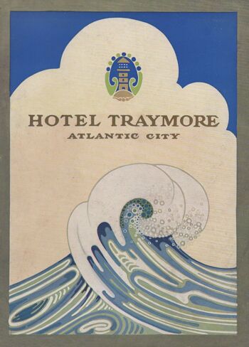 Hotel Traymore, Atlantic City, années 1920 - A3 (297x420mm) impression d'archives (sans cadre) 1