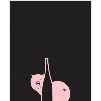 Pink Pigs, Le Tire Du Bouchon / La Vieille Porte, Montreal 1970s - Front - A3+ (329x483mm, 13x19 inch) Archival Print(s) (Unframed)