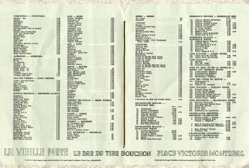 Cochons roses, Le Tire Du Bouchon / La Vieille Porte, Montréal des années 1970 - Recto - A2 (420x594mm) Tirage(s) d'archives (Sans cadre) 2