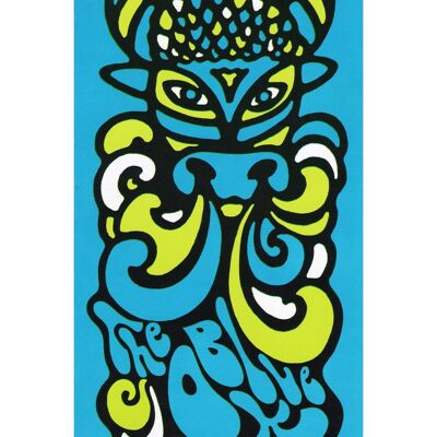 The Blue Ox, California, década de 1960 - Impresión de archivo A4 (210x297 mm) (sin marco)
