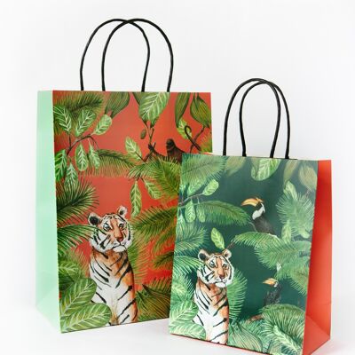 & Sacs-cadeaux ENCRE - Lot de 8