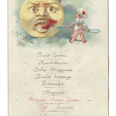Café Anglais, Parigi, 1890 - A4 (210x297 mm) Stampa d'archivio (senza cornice)