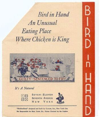 Oiseau dans la main, New York des années 1930 - A3 (297x420mm) impression d'archives (sans cadre) 2