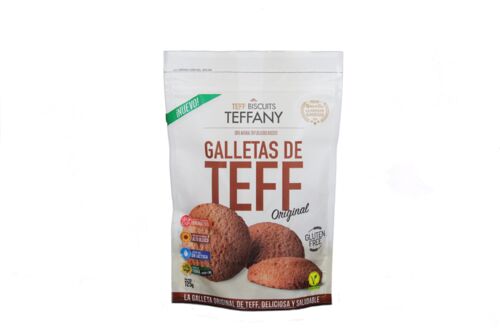 Teffany, La Galleta Original de Teff , Sin Gluten, Sin Lactosa, Vegano