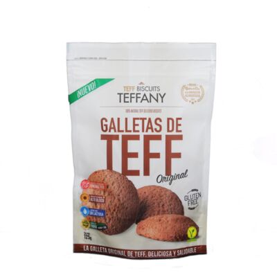 Teffany, La Galleta Original de Teff , Sin Gluten, Sin Lactosa, Vegano