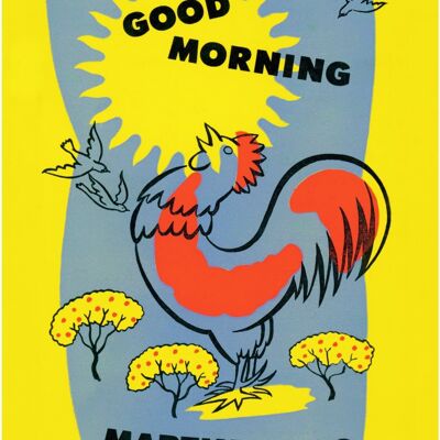 Martin Bros. Breakfast Menu, New Orleans, 1940s - A3+ (329x483mm, 13x19 inch) Archival Print (Unframed)