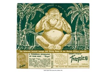 Tropiques d'origine de Sugie, Beverly Hills, 1946 - A3 (297x420mm) impression d'archives (sans cadre) 2
