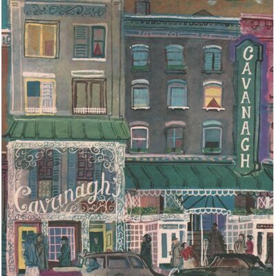 Cavanagh's, New York, 1954 - A4 (210 x 297 mm) Stampa d'archivio (senza cornice)