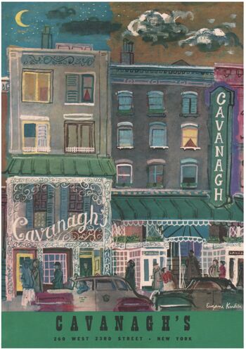 Cavanagh's, New York, 1954 - 50x76cm (20x30 pouces) Tirage d'archives (Sans cadre) 1