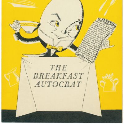 Breakfast Autocrat, Hotel New Yorker, New York, 1950s - A2 (420x594mm) Archival Print (Unframed)
