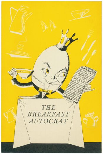 Breakfast Autocrat, Hotel New Yorker, New York, années 1950 - A1 (594x840mm) impression d'archives (sans cadre) 1