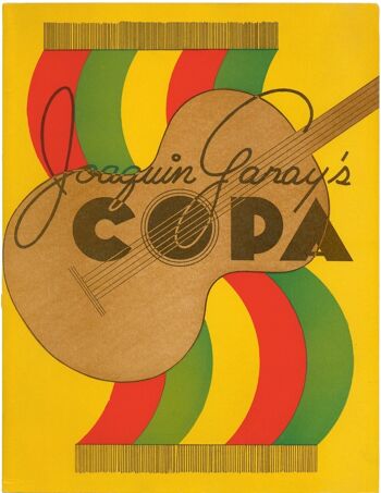 Copa de Joaquin Garay, San Francisco, années 1950 - 50x76cm (20x30 pouces) impression d'archives (sans cadre) 1
