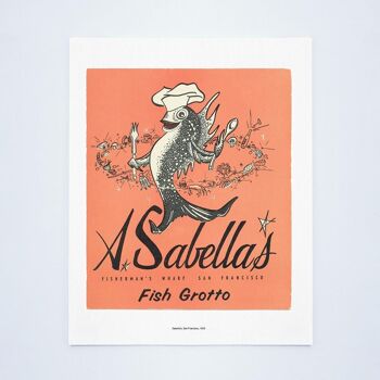 A. Sabella's, San Francisco, 1959 - impression d'archives 12 x 12 pouces (sans cadre) 3