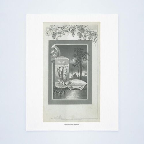 Cameron House, La Crosse, Wisconsin, Thanksgiving Dinner 1881 - A4 (210x297mm) Archival Print (Unframed)