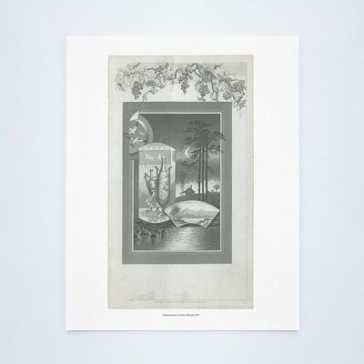 Cameron House, La Crosse, Wisconsin, Thanksgiving-Dinner 1881 - A4 (210 x 297 mm) Archivdruck (ungerahmt)