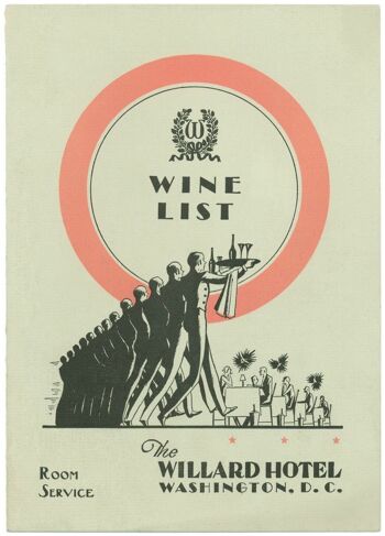 Willard Hotel, Washington D.C. 1936 - A3+ (329 x 483 mm, 13 x 19 pouces) impression d'archives (sans cadre) 1