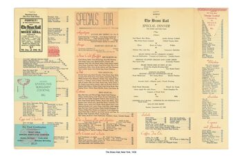 The Brass Rail, New York, 1938 - A3+ (329x483mm, 13x19 pouces) Impression d'archives (Sans cadre) 3