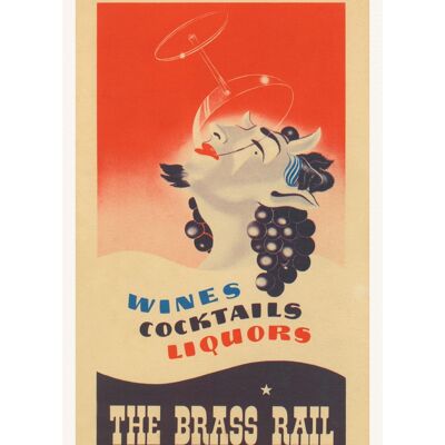 The Brass Rail, New York, 1938 - 50x76cm (20x30 inch) Archival Print (Unframed)