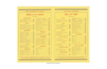 Hollywood Café, El Paso, Texas, 1933 - A1 (594x840mm) Impression d'archives (Sans cadre) 2