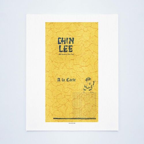 Chin Lee, New York, 1940s - 50x76cm (20x30 inch) Archival Print (Unframed)