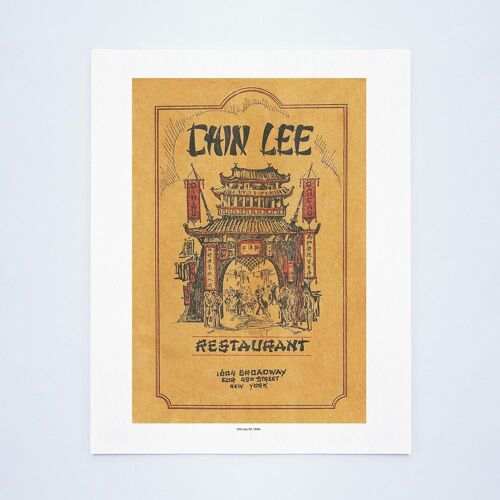 Chin Lee, New York, 1930s - 50x76cm (20x30 inch) Archival Print (Unframed)
