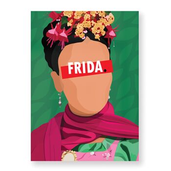 Affiche Frida Kahlo - 30X40 cm 1