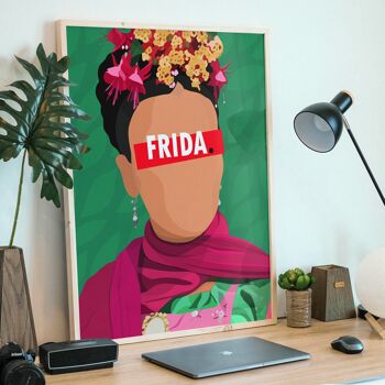 Affiche Frida Kahlo - 30X40 cm 2