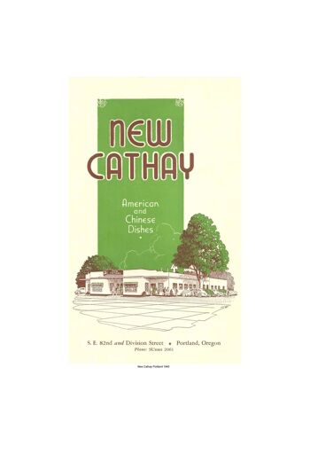 New Cathay, Portland 1940 - A3+ (329x483mm, 13x19 pouces) impression d'archives (sans cadre) 4
